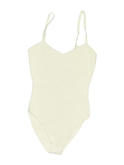 Pre-owned Zara Bodysuit In Ivory