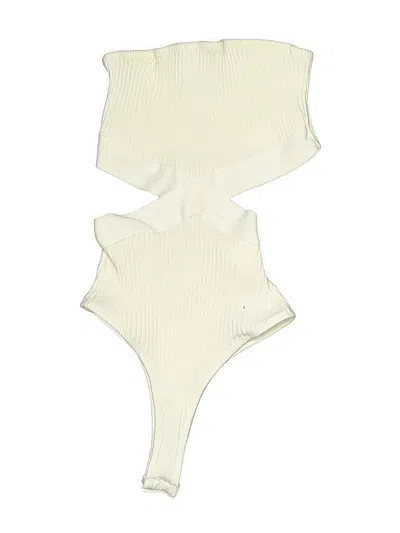 Pre-owned Zara Bodysuit In Ivory