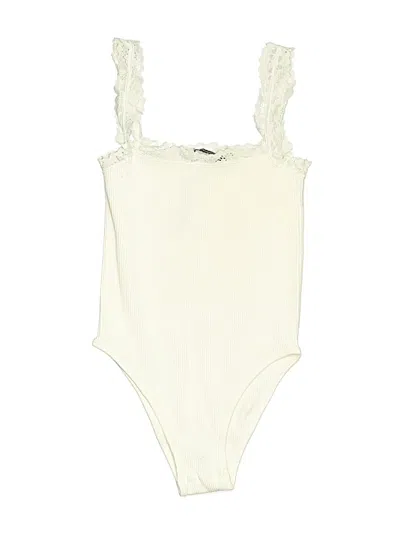 Pre-owned Zara Bodysuit In Ivory