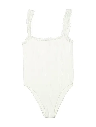 Pre-owned Zara Bodysuit In Ivory