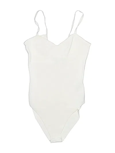 Pre-owned Zara Bodysuit In Ivory
