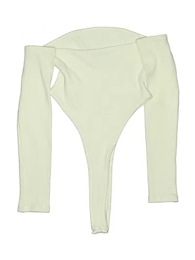 Pre-owned Zara Bodysuit In Ivory