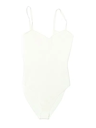 Pre-owned Zara Bodysuit In Ivory