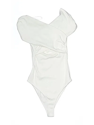 Pre-owned Zara Bodysuit In Ivory