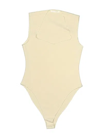 Pre-owned Zara Bodysuit In Ivory