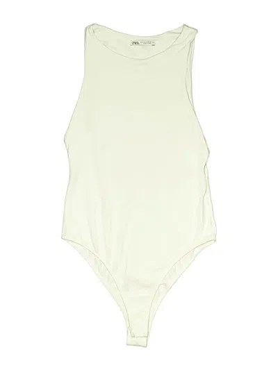 Pre-owned Zara Bodysuit In Ivory