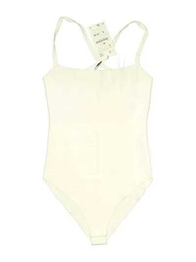 Pre-owned Zara Bodysuit In Ivory