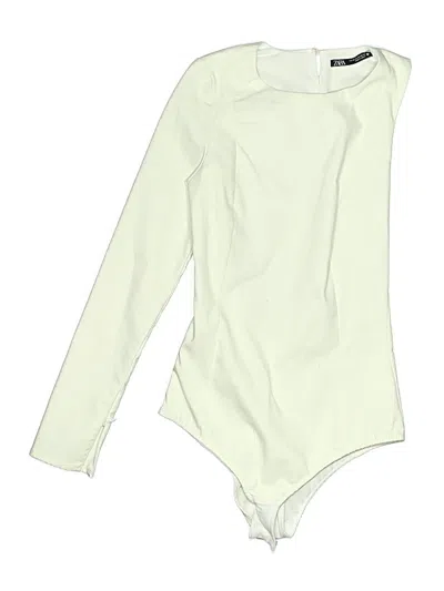Pre-owned Zara Bodysuit In Ivory