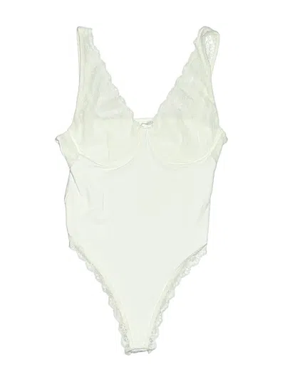 Pre-owned Zara Bodysuit In Ivory