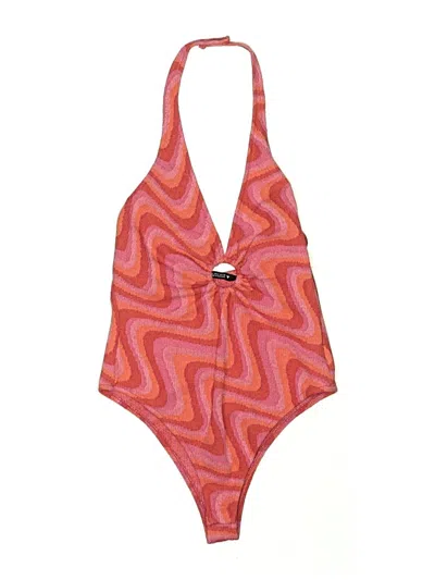 Pre-owned Zara Bodysuit In Orange