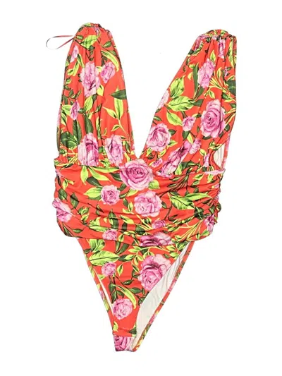 Pre-owned Zara Bodysuit In Orange