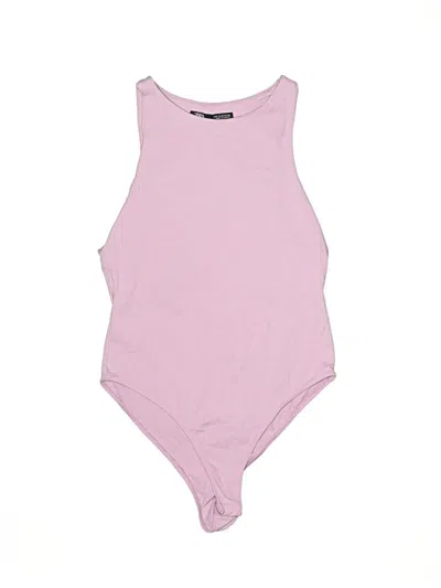 Pre-owned Zara Bodysuit In Pink