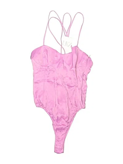 Zara Bodysuit In Pink