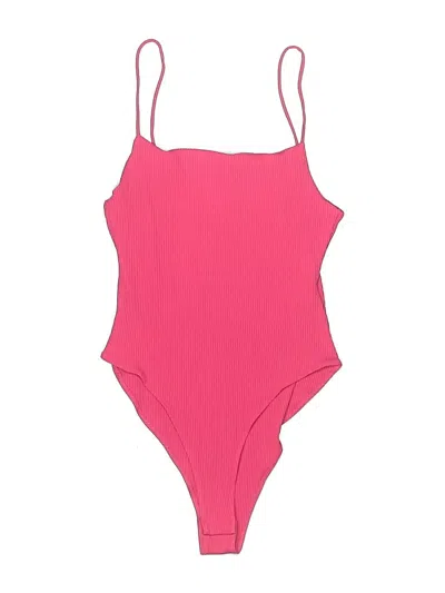 Pre-owned Zara Bodysuit In Pink