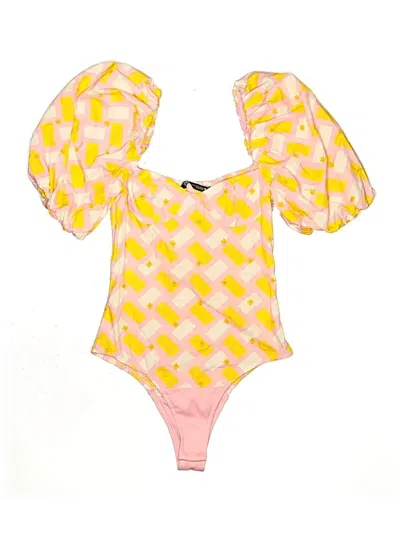 Pre-owned Zara Bodysuit In Pink
