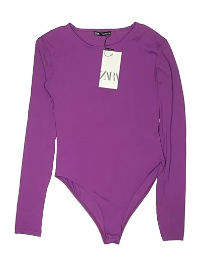 Zara Bodysuit In Purple