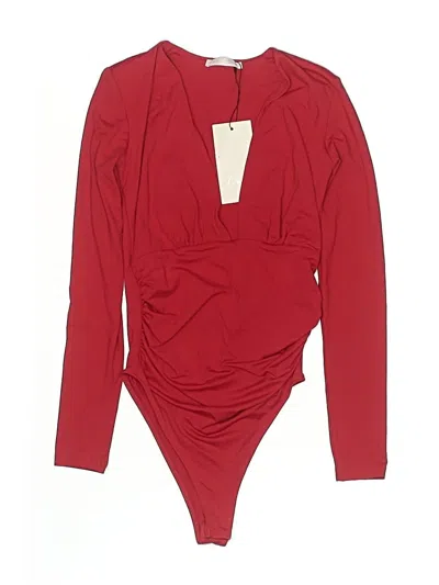Pre-owned Zara Bodysuit In Red