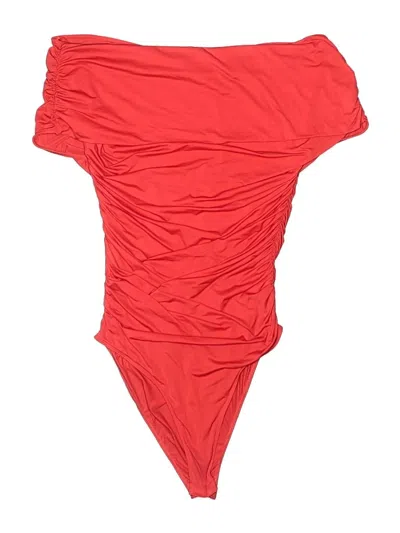 Pre-owned Zara Bodysuit In Red