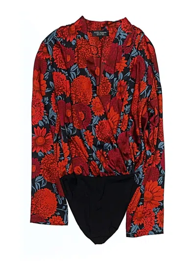 Pre-owned Zara Bodysuit In Red