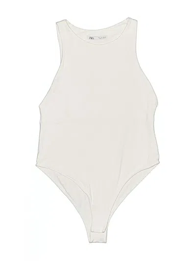 Pre-owned Zara Bodysuit In White