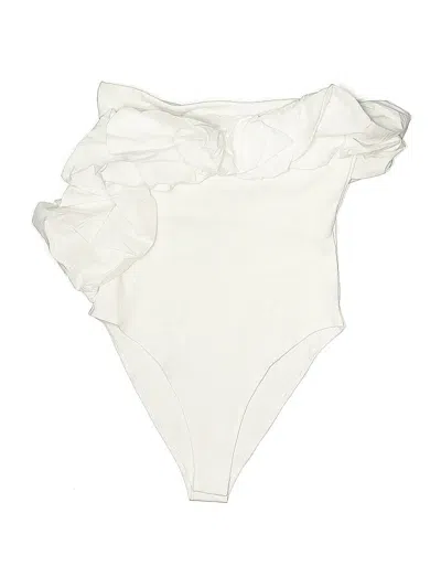 Pre-owned Zara Bodysuit In White