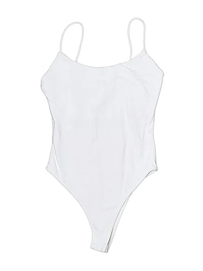 Pre-owned Zara Bodysuit In White