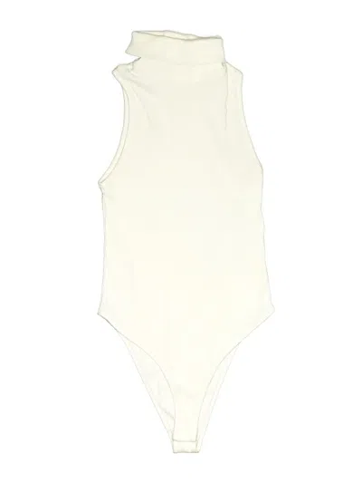 Pre-owned Zara Bodysuit In White