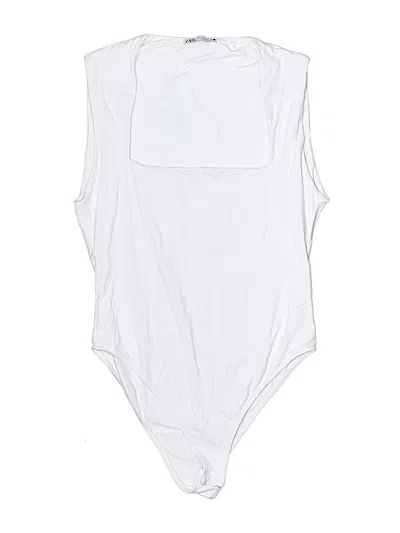 Pre-owned Zara Bodysuit In White