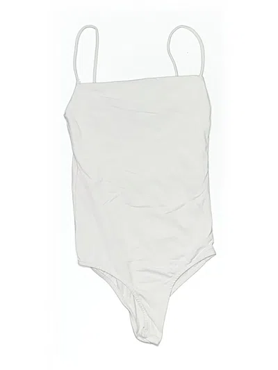 Pre-owned Zara Bodysuit In White