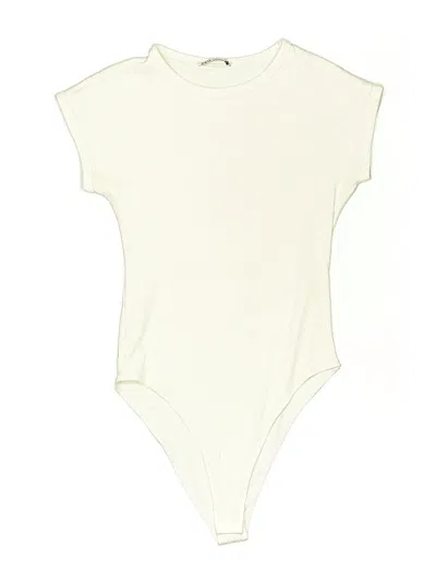 Pre-owned Zara Bodysuit In White