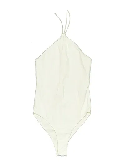 Pre-owned Zara Bodysuit In White
