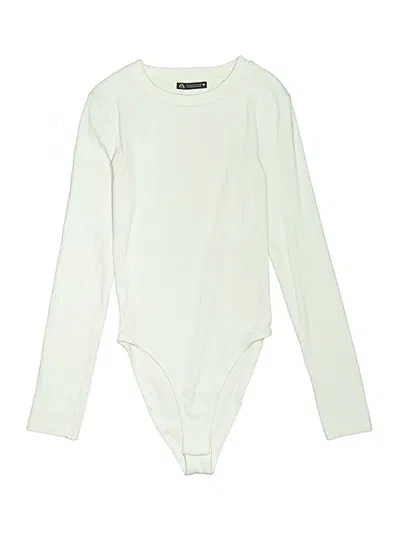 Pre-owned Zara Bodysuit In White