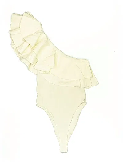 Pre-owned Zara Bodysuit In White