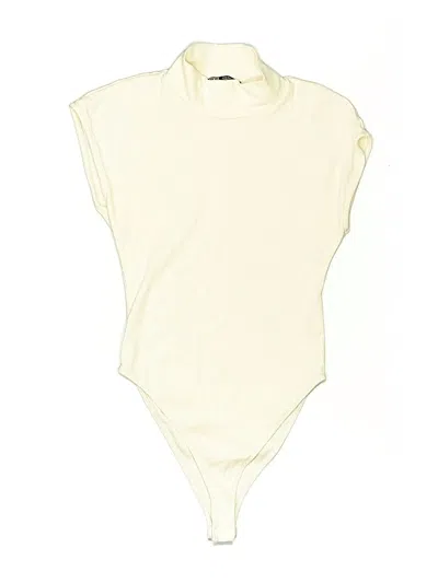 Pre-owned Zara Bodysuit In White