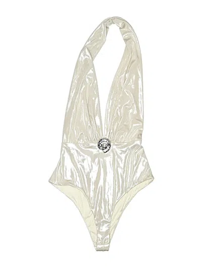 Pre-owned Zara Bodysuit In White
