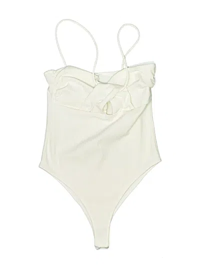 Pre-owned Zara Bodysuit In White