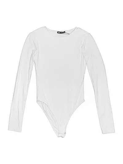 Pre-owned Zara Bodysuit In White