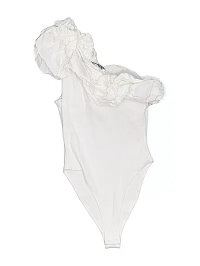 Pre-owned Zara Bodysuit In White