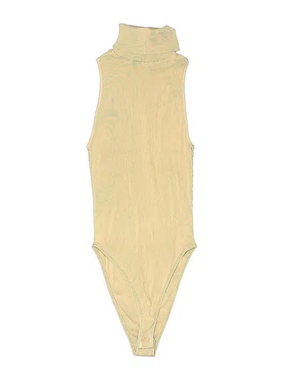 Pre-owned Zara Bodysuit In Yellow