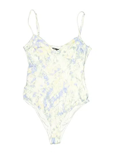 Pre-owned Zara Bodysuit In Yellow