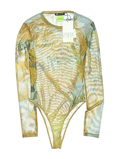 Zara Bodysuit In Yellow