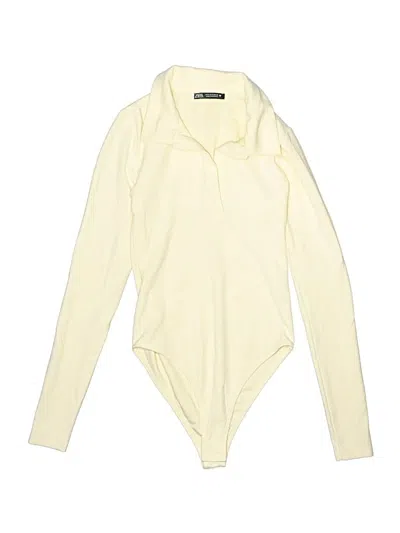 Pre-owned Zara Bodysuit In Yellow