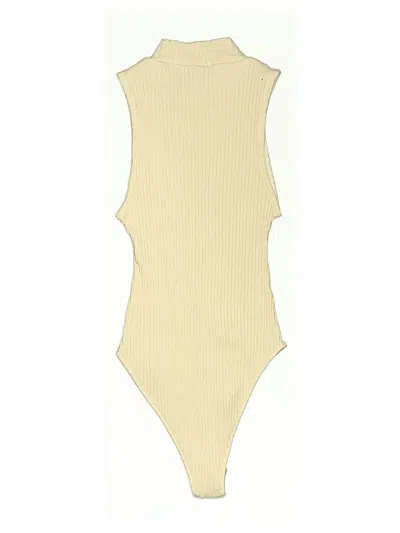 Pre-owned Zara Bodysuit In Yellow