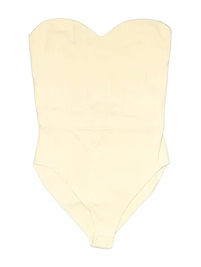 Pre-owned Zara Bodysuit In Yellow