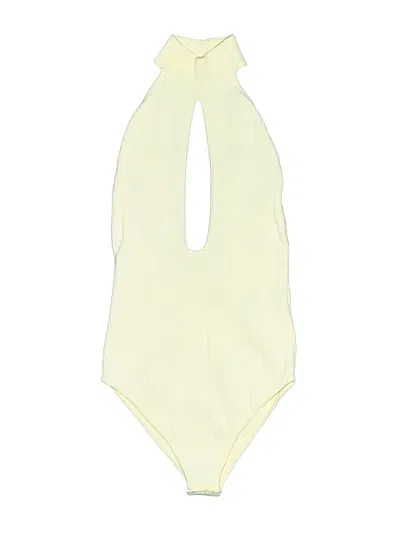 Zara Bodysuit In Yellow