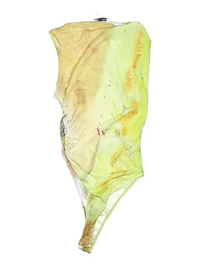 Zara Bodysuit In Yellow