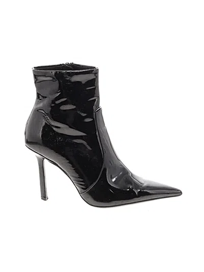 Pre-owned Zara Boots In Black