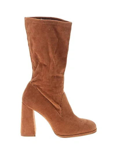 Pre-owned Zara Boots In Brown