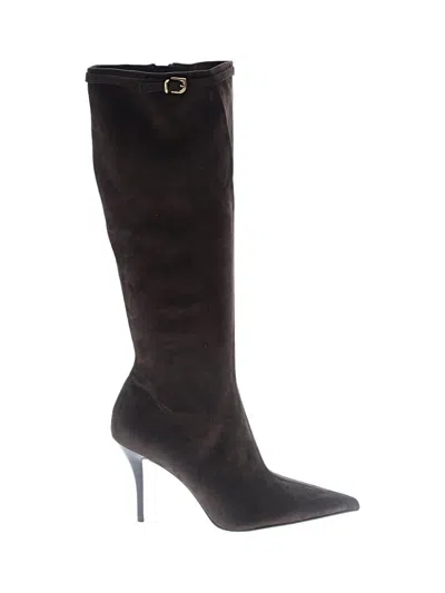 Pre-owned Zara Boots In Brown