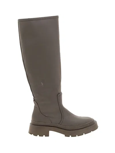 Pre-owned Zara Boots In Gray